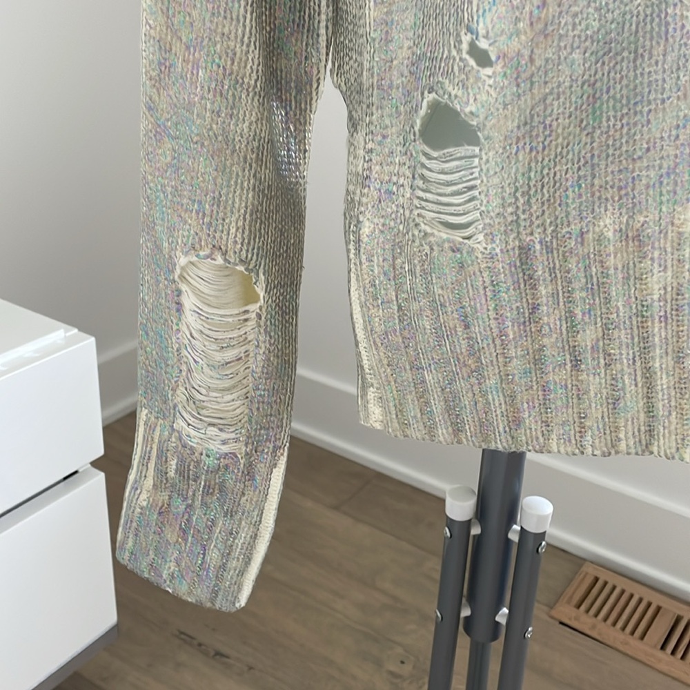 Sunset & Spring cropped sweater - Picture 6 of 7